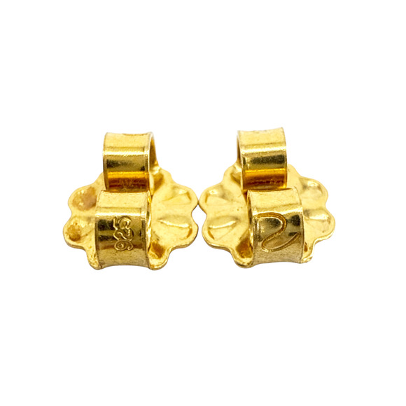 CHAN LUU Maiden Hoop Earrings in White Pearl - Picture 9 of 11